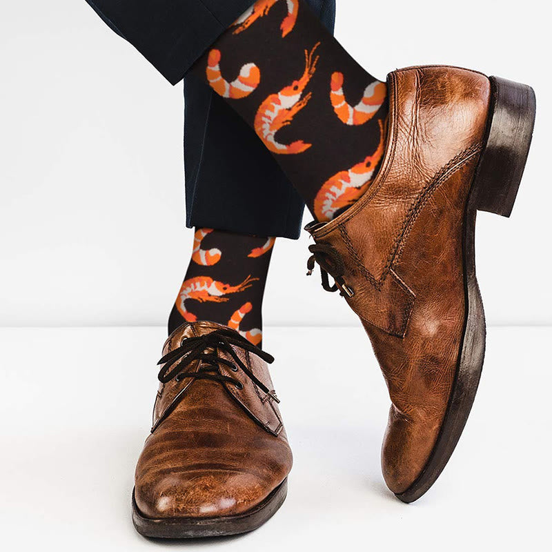 Marine Series Fun Crew Socks(5 Pairs) - image 12