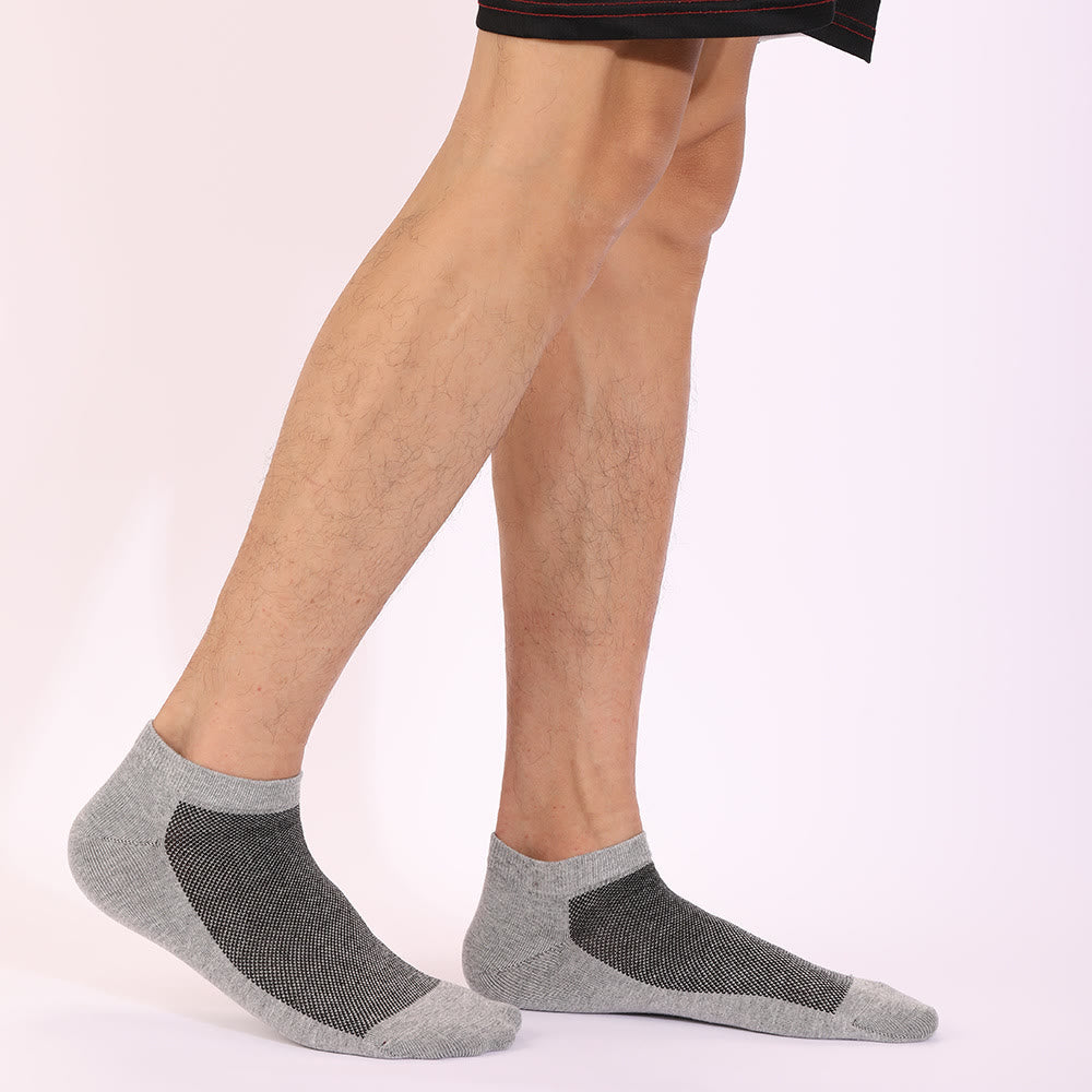 Stitching Color Ankle Socks(3 Pairs) - image 3