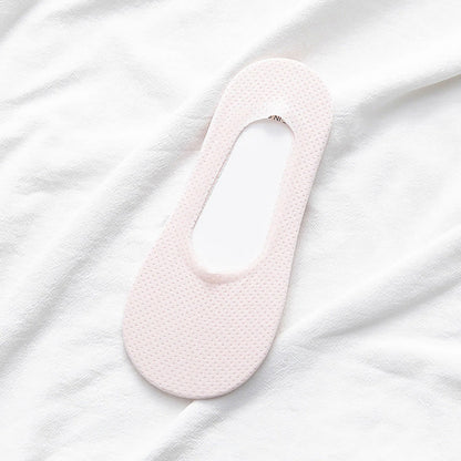 Anti-Slip No Show Socks(5 Pairs) - Pink - EU39-43(US8-11) - image 16