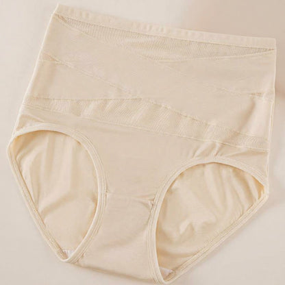 High Waist Sculpting Mesh Panty - Nude - 2XL - image 14