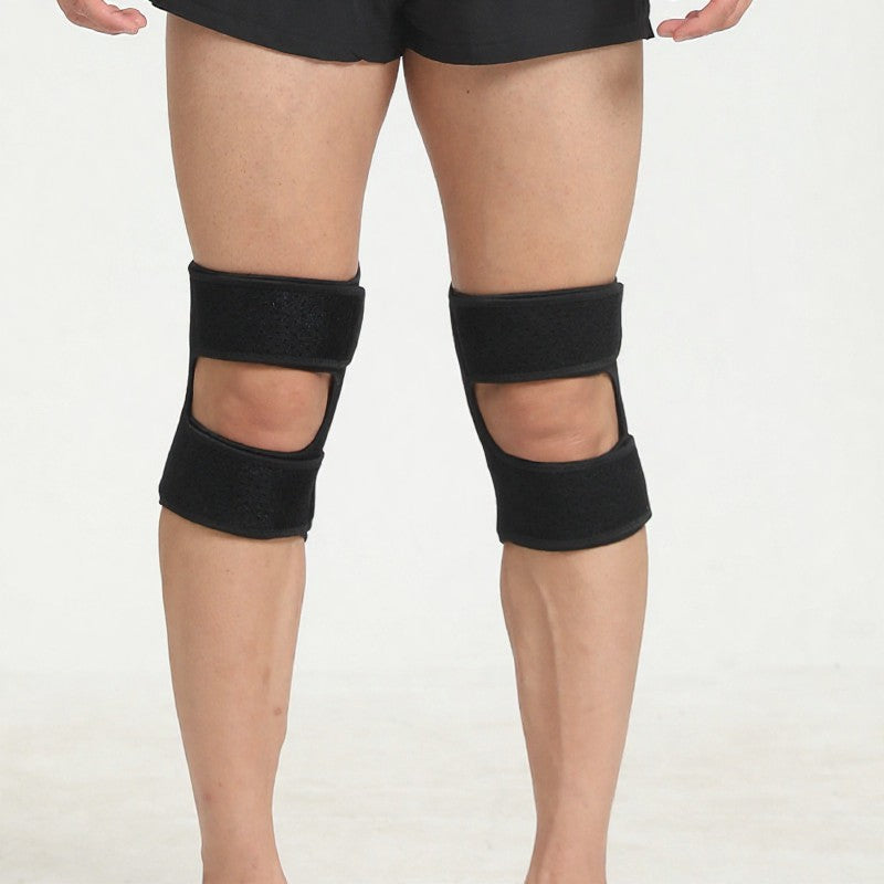 Breathable Carbon Spring Compression Knee Brace - image 1