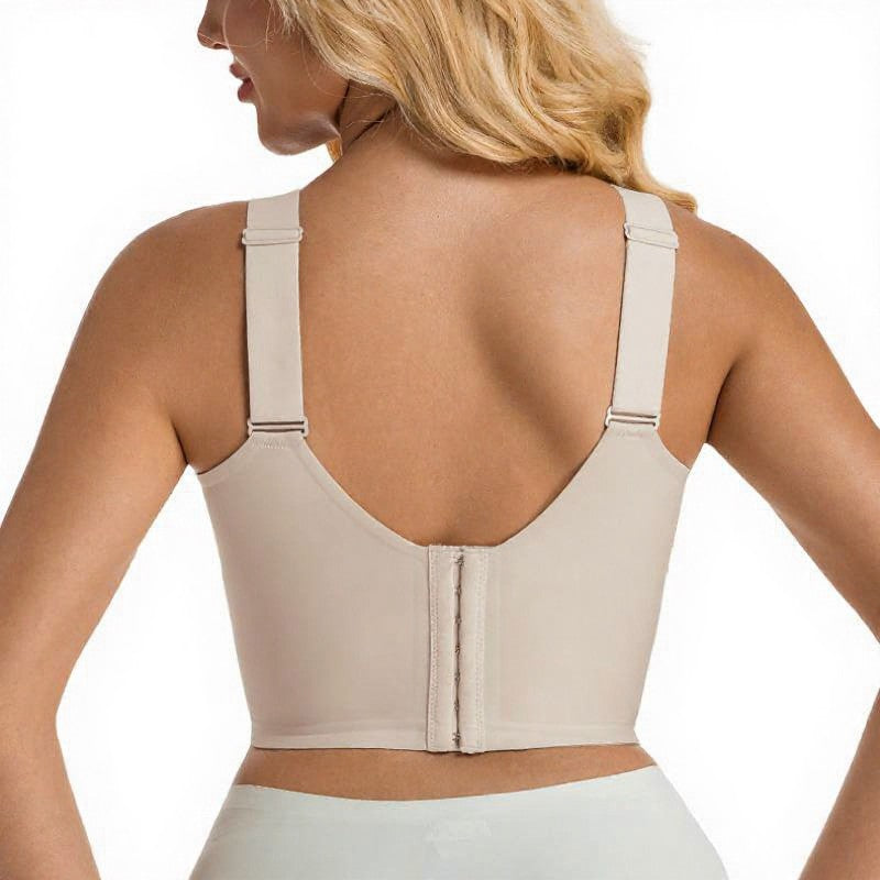 Longline Shaping Wireless Bra with 7-Row Adjustable Hooks - image 7