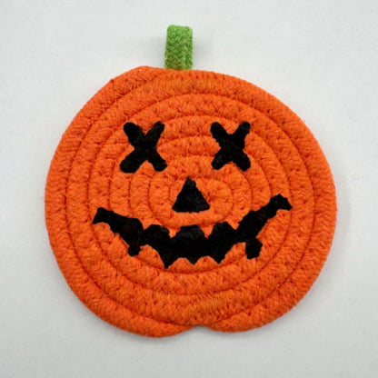 Halloween Pumpkin Coaster(8 Piece) - G - One Size - image 10