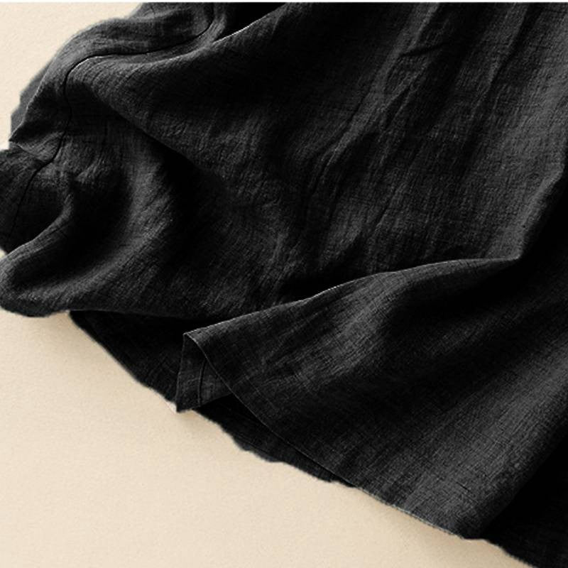 Cotton Linen Relaxed Maxi Dress - image 8