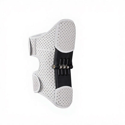 Breathable Carbon Spring Compression Knee Brace - Grey - XL - image 5