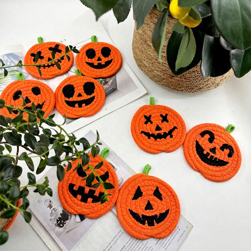 Halloween Pumpkin Coaster(8 Piece) - image 1