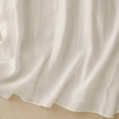 Relaxed Sleeveless Cotton Midi Dress - image 18