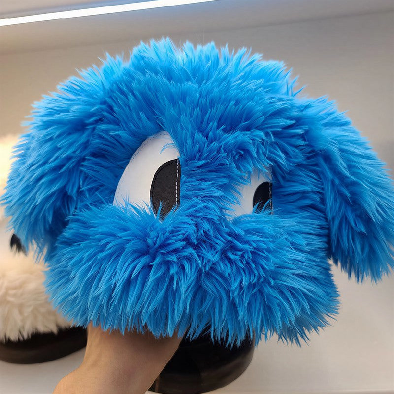 Fluffy Bear Ear Winter Hat - image 4