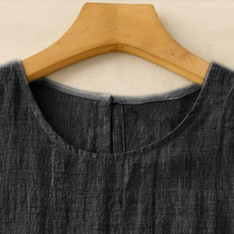 Cotton Linen Relaxed Maxi Dress - image 10