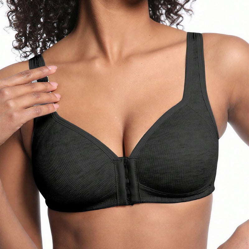 Everyday Support Front Closure Wireless Bra - image 2