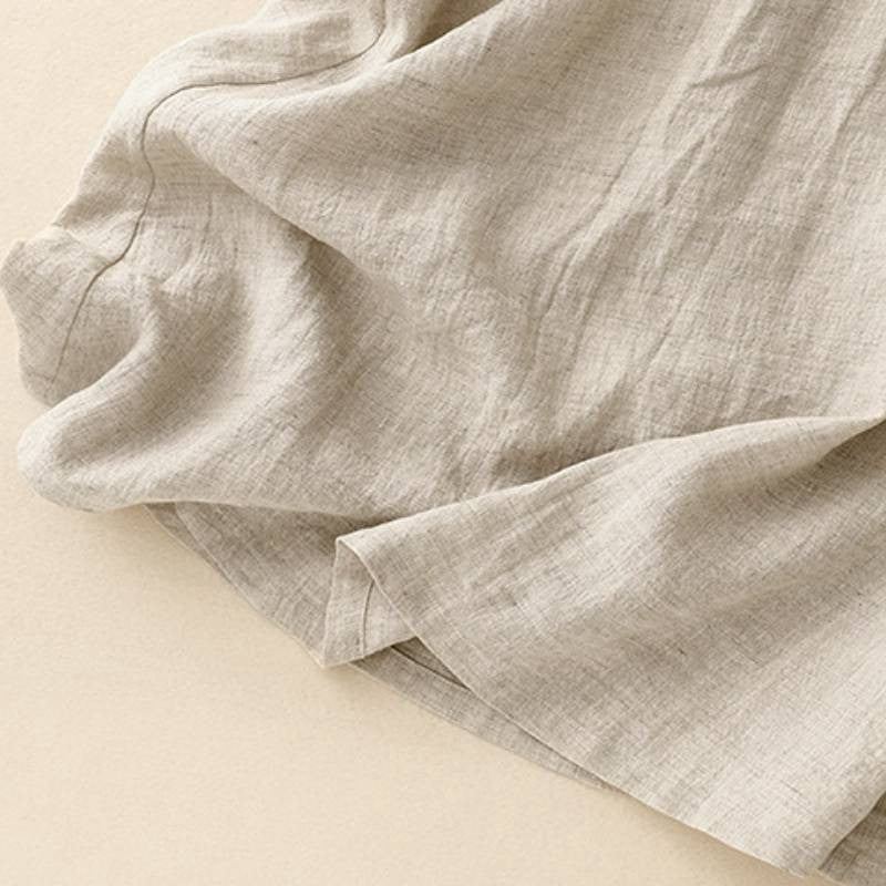 Cotton Linen Relaxed Maxi Dress - image 4
