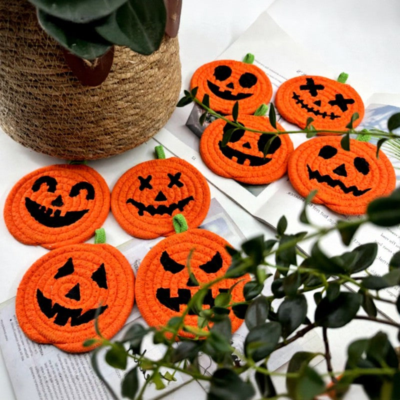 Halloween Pumpkin Coaster(8 Piece) - image 2