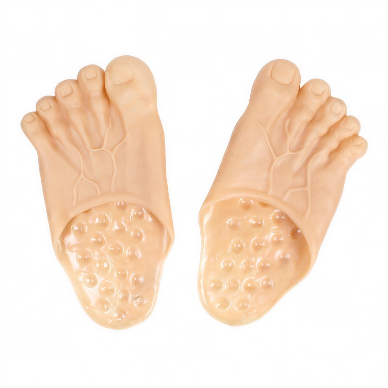 Halloween Yeti  Bigfoot Slippers - image 3