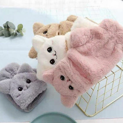 Cozy Cartoon Flip Top Gloves - image 8