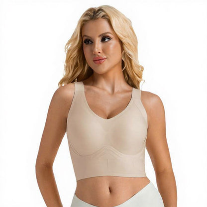 Longline Shaping Wireless Bra with 7-Row Adjustable Hooks - image 5