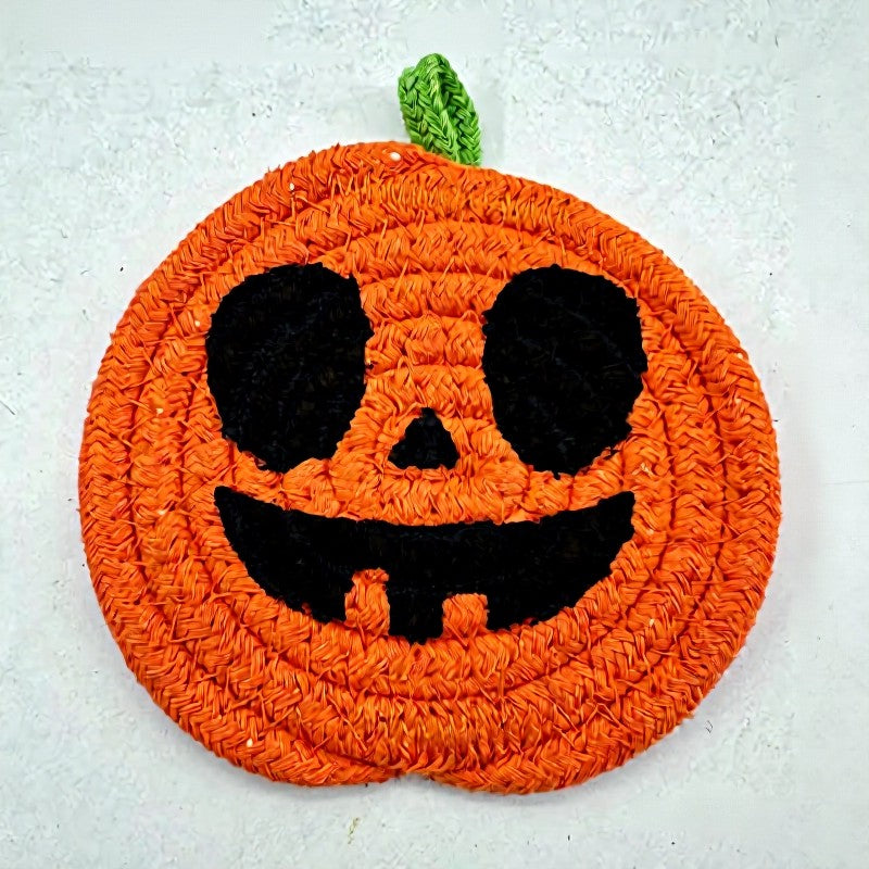 Halloween Pumpkin Coaster(8 Piece) - C - One Size - image 6
