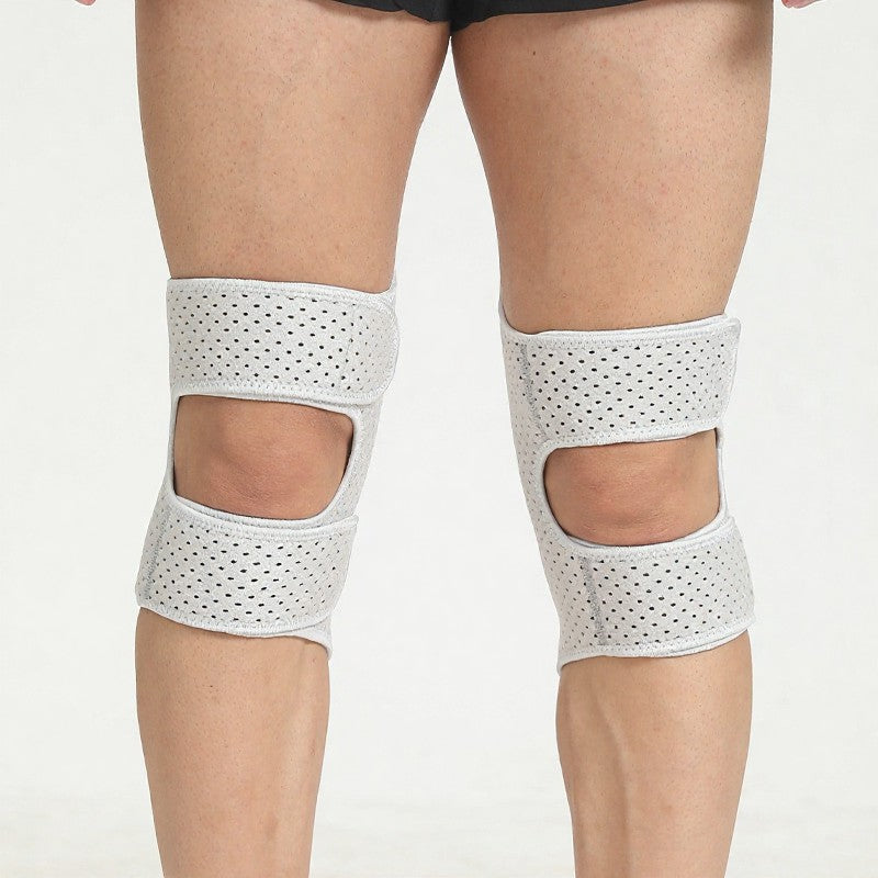 Breathable Carbon Spring Compression Knee Brace - image 0