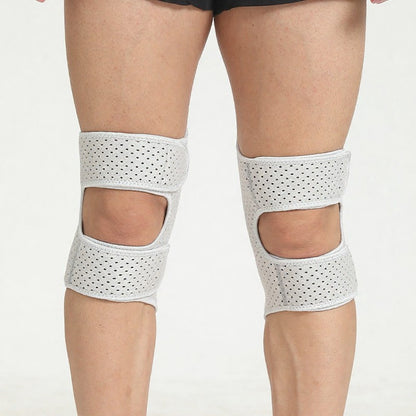 Breathable Carbon Spring Compression Knee Brace - image 0