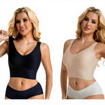 Longline Shaping Wireless Bra with 7-Row Adjustable Hooks - image 0
