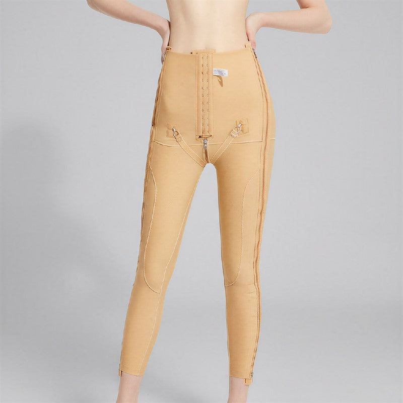High-Waisted Adjustable Dual-Zip Shaping Pants - image 9