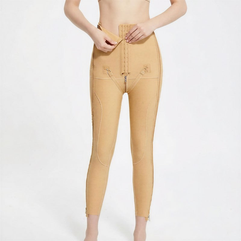 High-Waisted Adjustable Dual-Zip Shaping Pants - image 5