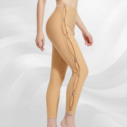 High-Waisted Adjustable Dual-Zip Shaping Pants - image 4