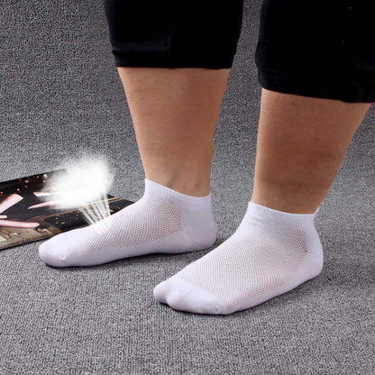 Extra Wide Comfort Ankle Socks(10 Pairs)