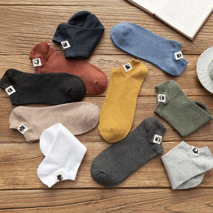 Funny Pattern Cotton Socks(3 Pairs) - image 6