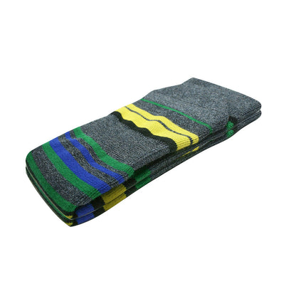 Dark Green Stripes Knee High Cushioned Socks - image 5