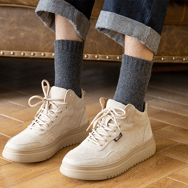 Plus Size Thick Insulated Heated Winter Crew Socks(5 Pairs) - image 11