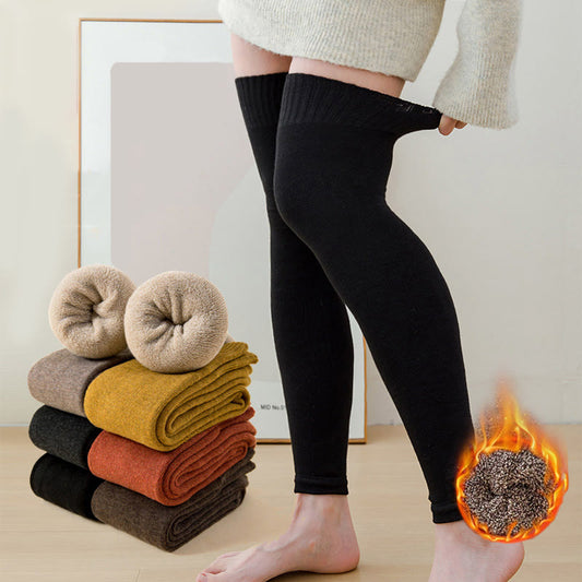 Plus Size Thigh High Toeless Sleeve(7 Pairs) - Multicolor - Fits 150lbs-187lbs - image 0