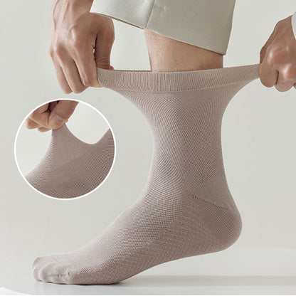 Cotton Mesh Quarter Socks(5 Pairs) - image 0