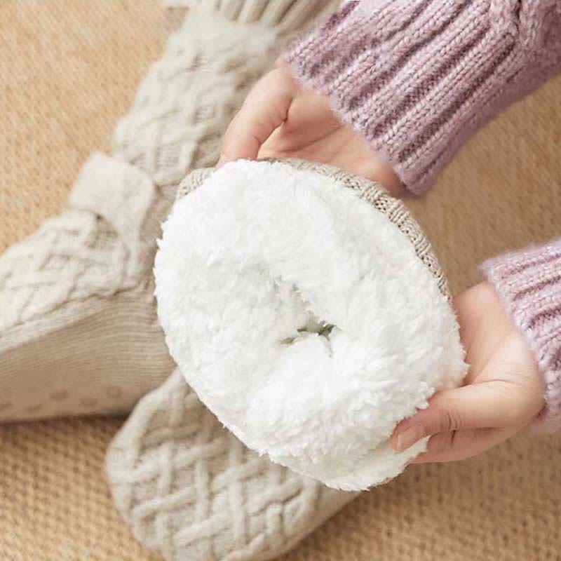 Christmas Wool Cozy Home Slipper Socks - image 15