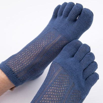 Plus Size Five Toes Cotton Alignment Socks(4 Pairs)