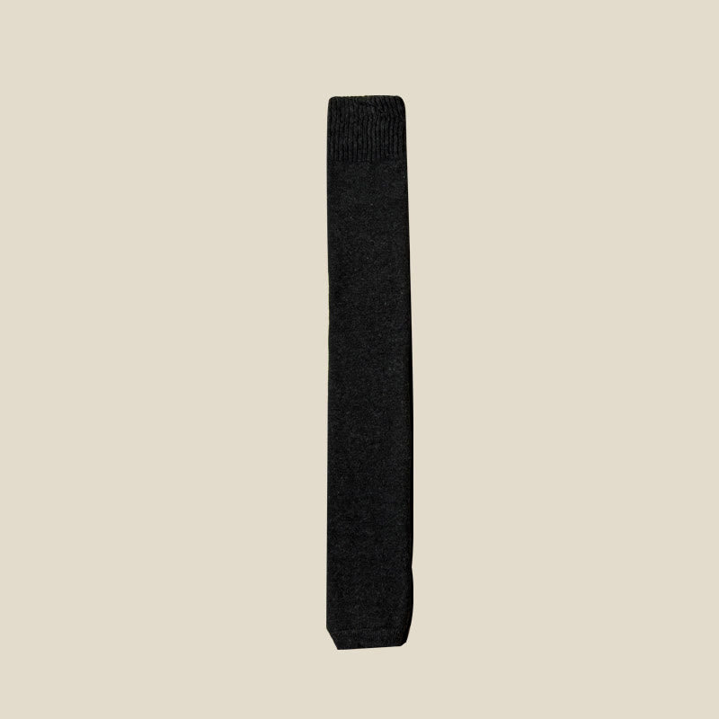Plus Size Thigh High Toeless Sleeve(7 Pairs) - Dark Grey - Fits 150lbs-187lbs - image 9