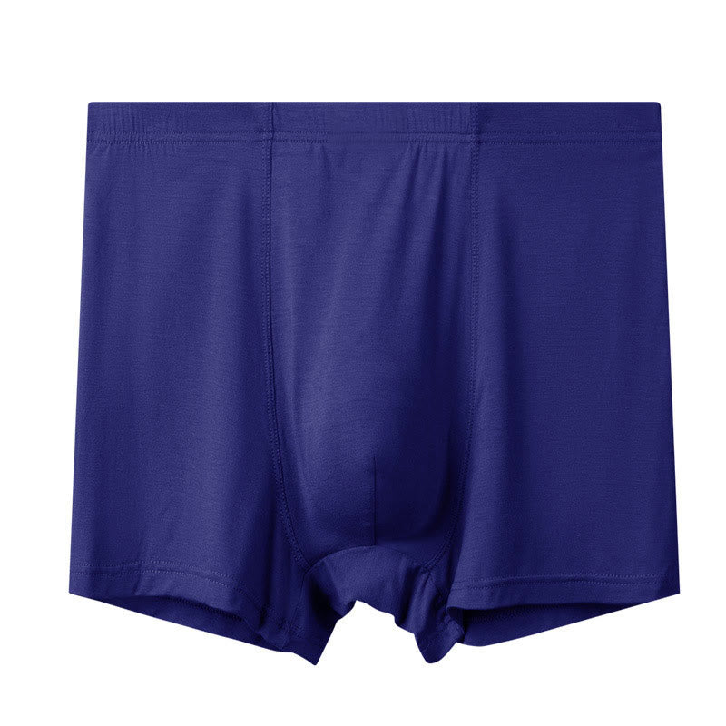 Plus Size High-Waisted Breathable Boxer Briefs(1 Pack) - Royal Blue - 13XL - image 6