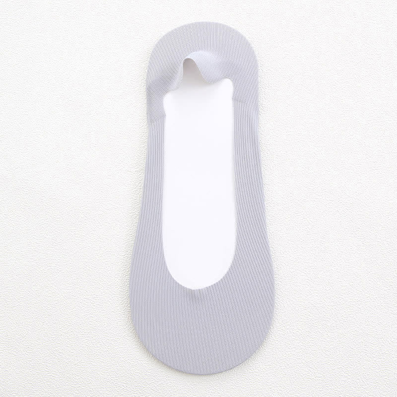 Plus Size Non-Slip No Show Socks(7 Pairs)
