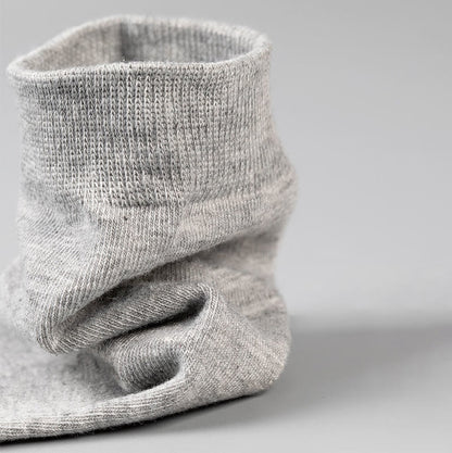 Solid Soft Quarter Socks(5 Pairs) - image 7