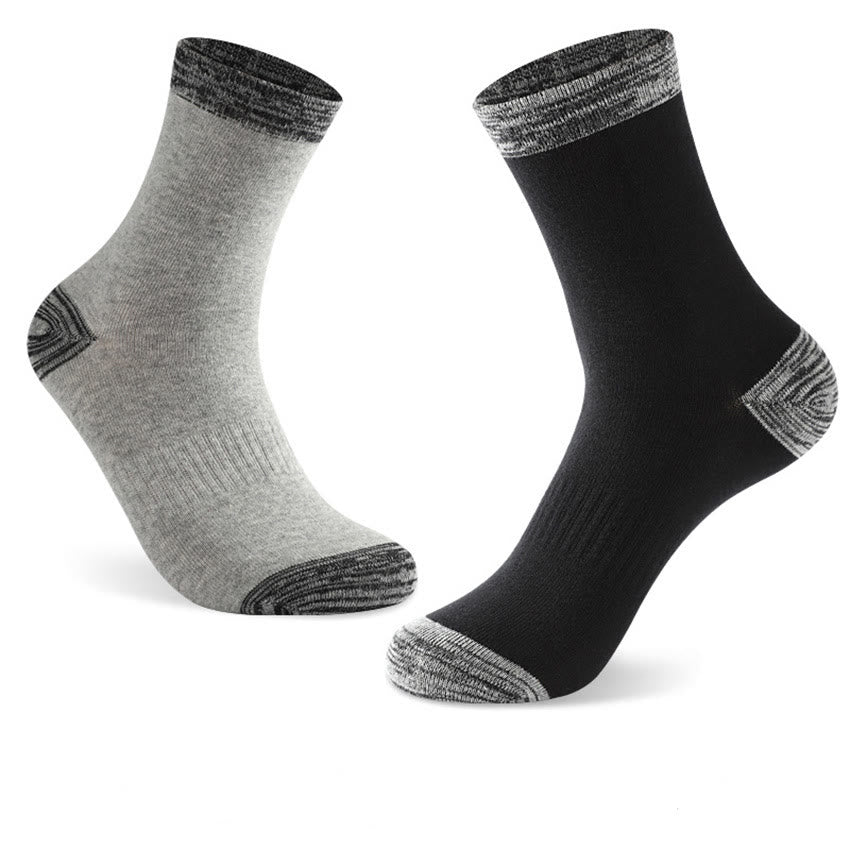 Gray Edge Quarter Socks(3 Pairs) - image 2