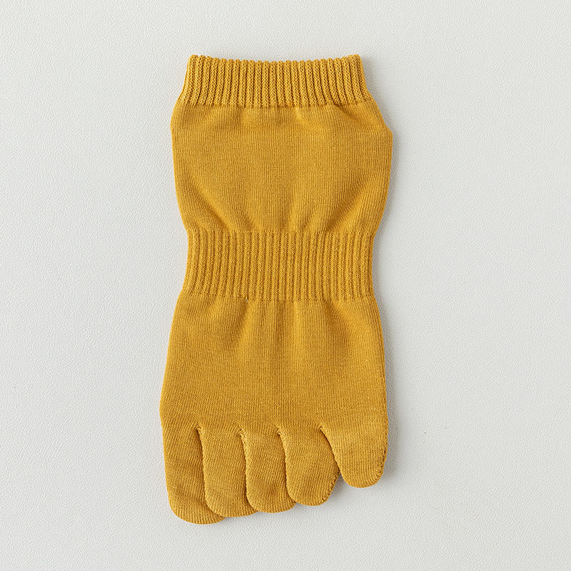 Five Toes Alignment Socks(5 Pairs) - Yellow - EU39-46(US5-12) - image 22