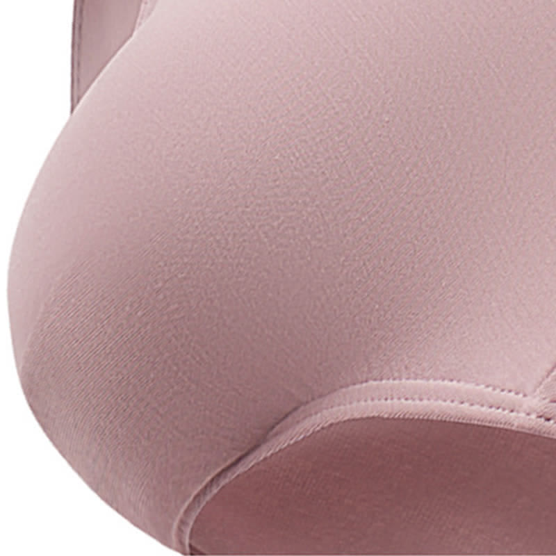 Plus Size Simple High-Waisted Strentch Hip Briefs(2 Packs) - image 5