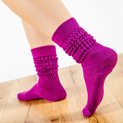 Candy Colored Soft Slouch Socks(2 Pairs) - image 0