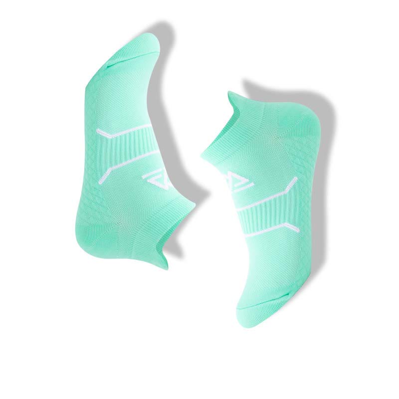 Plus Size Athletic Cushioned Ankle Compression Socks(7 Pairs) - Green - EU40-45(US 8-12) - image 12