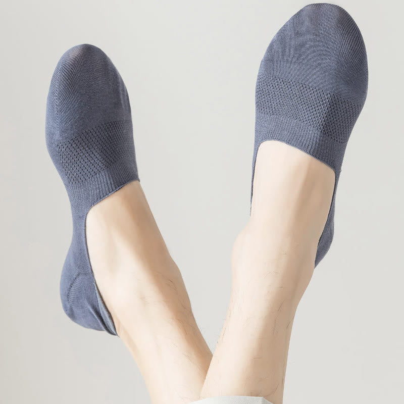 Mesh Elasticity No Show Socks(5 Pairs) - image 4