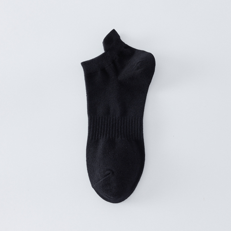 Plus Size Breathable Solid Color Ankle Socks(8 Pairs)