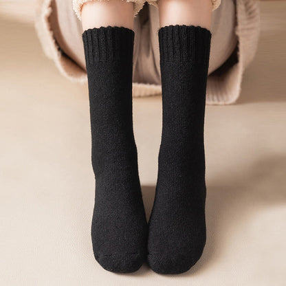 Plus Size Thickened Quarter Socks(5 Pairs) - image 0