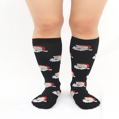 Christmas Sports Knee High Compression Socks(6 Pairs) - image 2