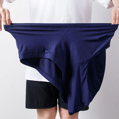 Plus Size High-Waisted Hip Briefs(1 Pair) - image 1