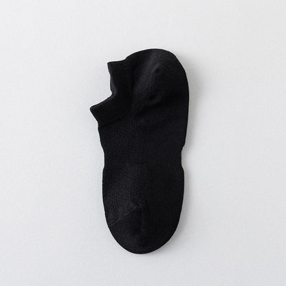 Breathable Mesh Ankle Socks(8 Pairs) - Black - EU35-40(US5-7) - image 7