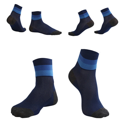 Candy Color Breathable Quarter Socks